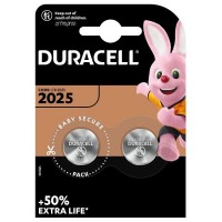 DURACELL Batterie CR2025 3V Lithium B2 XL (2 Stk)