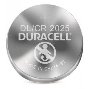 DURACELL Batterie CR2025 3V Lithium B2 XL (2 Stk)