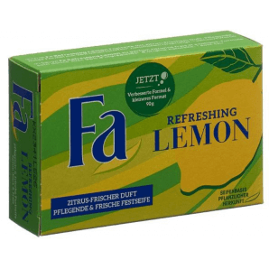 Fa Solid Soap Refreshing Lemon (90g)
