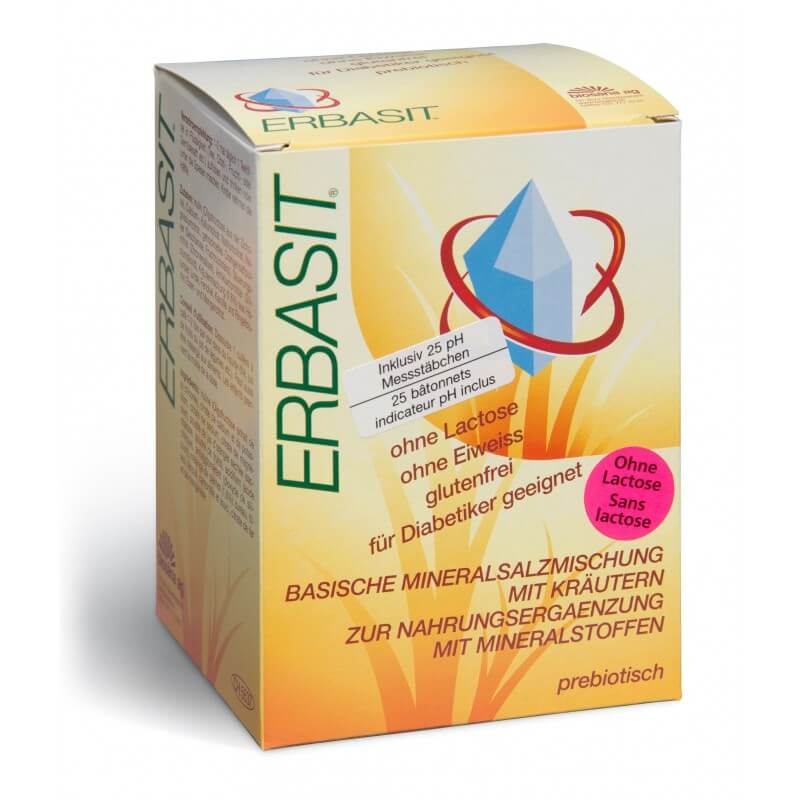 Erbasit Sel minéral en poudre sans lactose (240g)