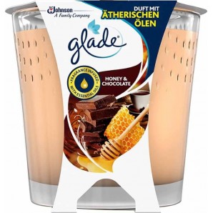 Glade Bougie parfumée Miel & Chocolat (129g)