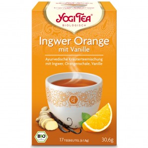 Yogi Tea - Ingwer Orange mit Vanille (17x1.8g)