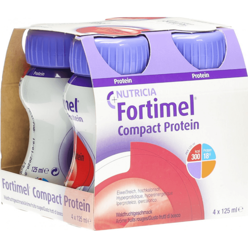 Fortimel Compact Protein Waldfrucht (4x125ml)