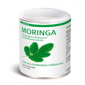 BIOSANA Moringa Blattpulver / Extrakt Tabletten (320 Stk)