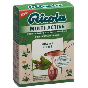 Ricola Multi-Active Herbs sans sucre (44g)