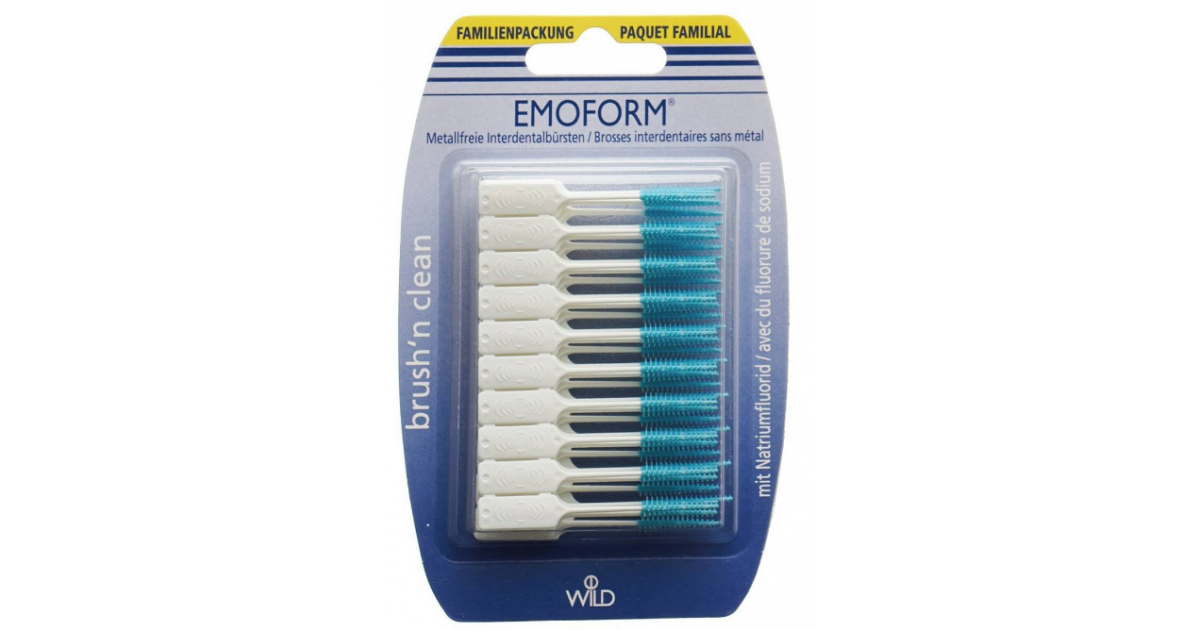 Buy EMOFORM Brush'n Clean XL Family Pack (80 pcs) | Kanela