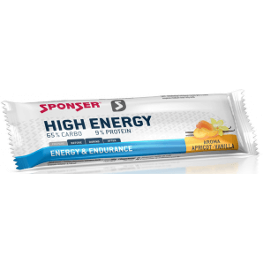 Sponser High Energy Bar Apricot-Vanilla (30x45g)