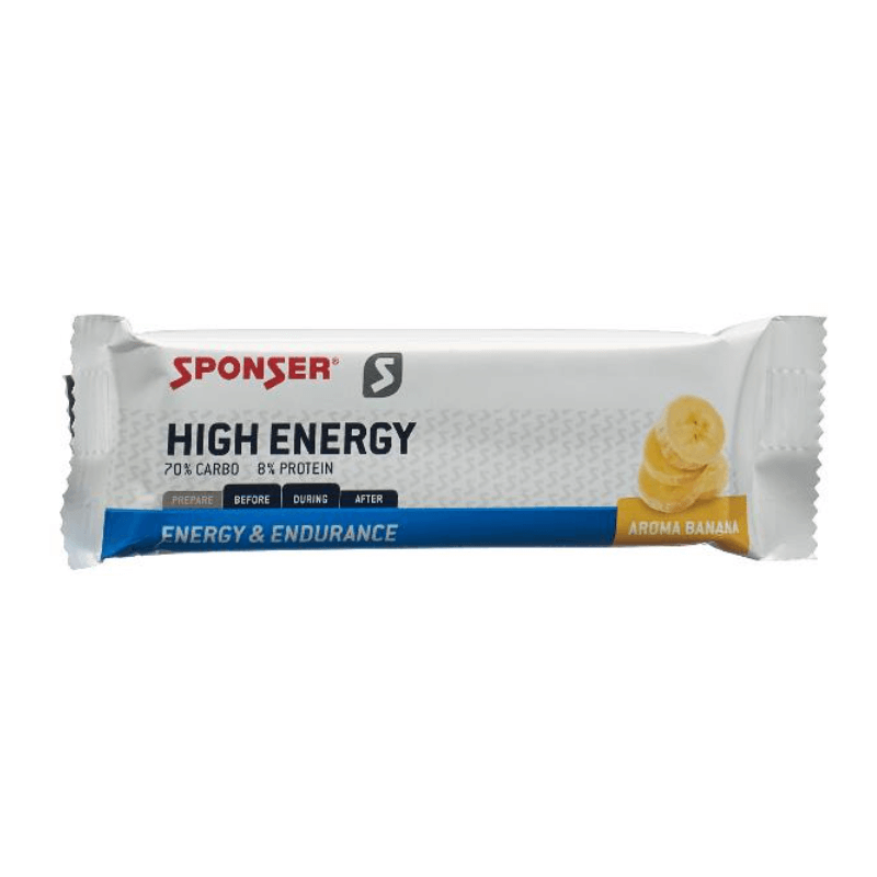 Sponser High Energy Bar Banana (30x45g)
