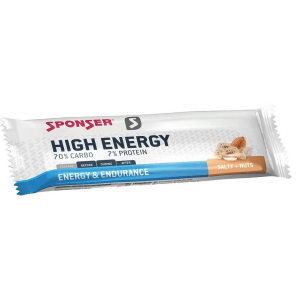 Sponser High Energy Bar Salty + Nuts (30x45g)