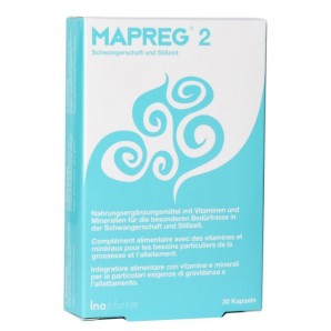 MAPREG 2 Capsules pour la grossesse et l'allaitement (30 Capsules)