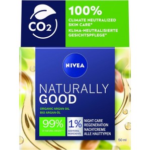 Nivea Naturally Good Nachtcreme Bio Argan Öl (50ml)