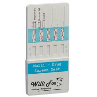 Willi Fox Multi-10 Drogentest Urin (10 Stk)