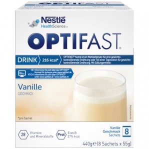 OPTIFAST Drink Vanille Beutel (8x55g)