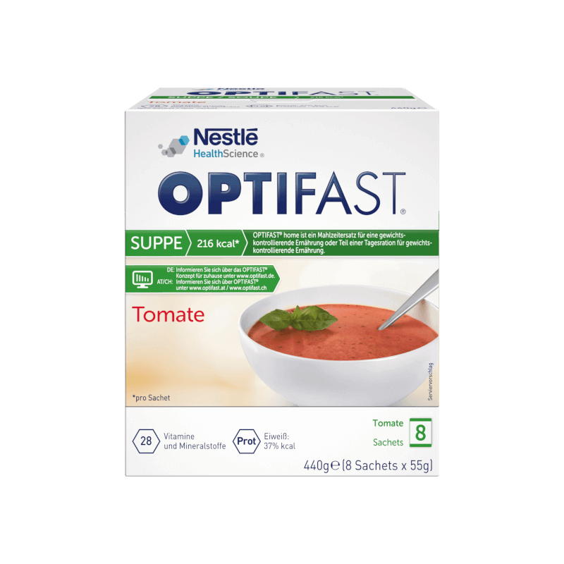 OPTIFAST Suppe Tomate Beutel (8x55g)