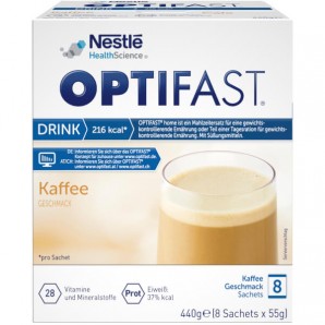 OPTIFAST Drink Kaffee Beutel (8x55g)