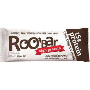 RooBar Barretta proteica Choco Chip Vaniglia (60g)