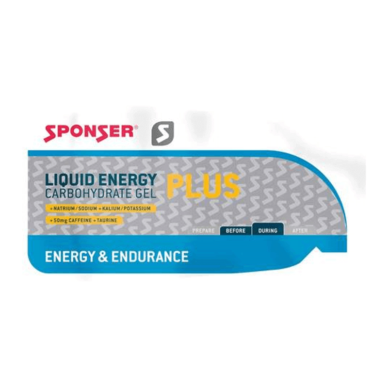 Sponser Liquid Energy Plus mit Koffein (40x35g)