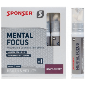 Sponser Mental Focus Grape-Cherry (5x25ml + 5x2 Kapseln)