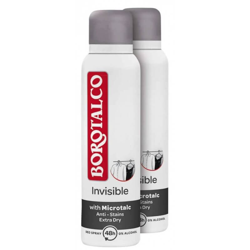 Borotalco Deo Invisible Spray (2 x 150ml)