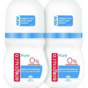 Borotalco Deo Pure Natural Freshness Roll-on (2 x 50ml)