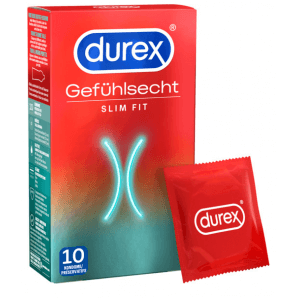 Durex Condoms Really Feel Slim Fit (10 pieces)