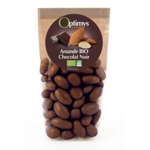 OPTIMYS Genuss Mandeln dunkle Schokolade Bio (150g)