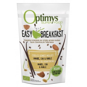 OPTIMYS Easy Breakfast Mandel Chia Vanille Bio (350g)
