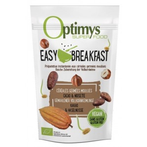 OPTIMYS Easy Breakfast Kakao Haselnüsse Bio (350g)