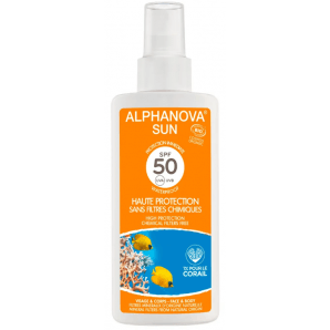 ALPHANOVA Sun Spray SPF50 Bio (125ml)