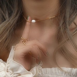 Halskette Pearl