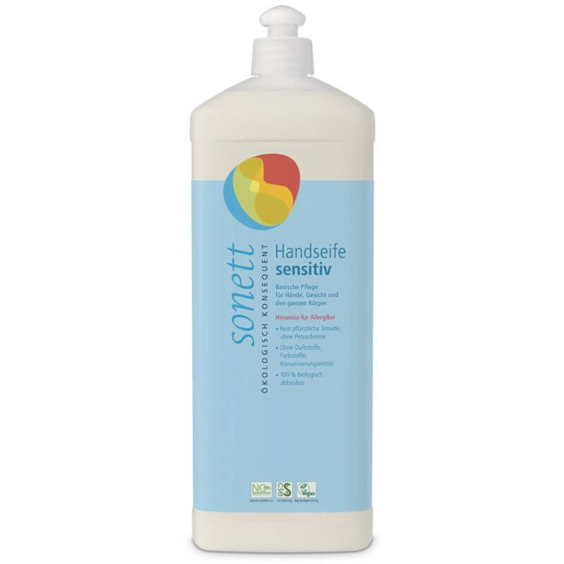Sonett Handseife sensitiv Nachfüllflasche (1 Liter)