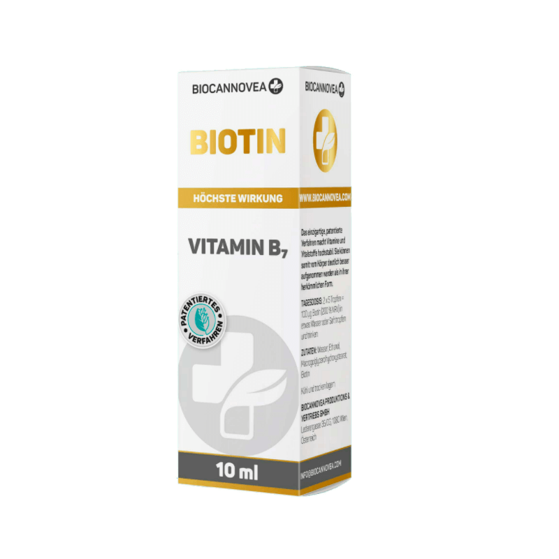 BIOCANNOVEA Biotin Vitamin B7 (10ml)