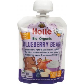 Holle Blueberry Bear Pouchy Heidelbeer Apfel Banane Joghurt (85g)