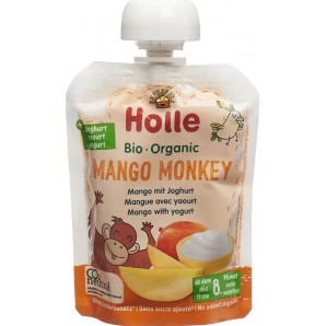 Holle Mango Monkey Pouchy Mango mit Joghurt (85g)
