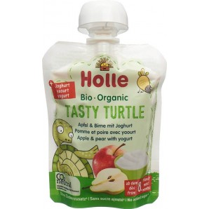Holle Tasty Turtle Apfel & Birne mit Joghurt (85g)