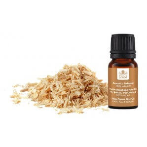 Aromalife Pinus Cembra Fragrance Wood Globe incl. Essential oil & shavings