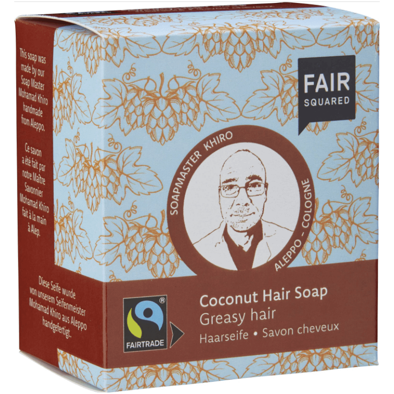 FAIR SQUARED Coconut Hair Soap (2x80g)