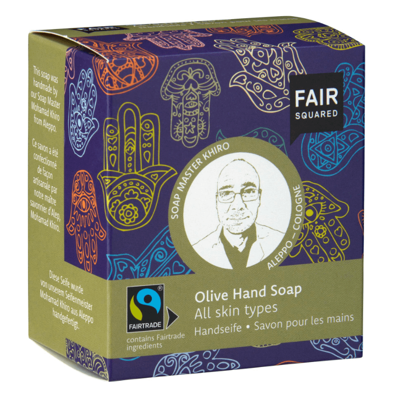 FAIR SQUARED Olive Hand Soap (2x80g)