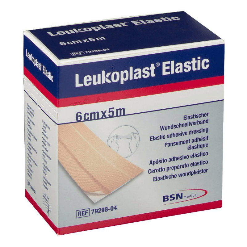 Leukoplast Elastic 6cmx5m Rolle (1 Stk)