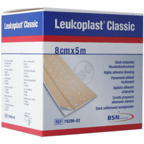 Leukoplast Classic 8cmx5m Rolle (1 Stk)