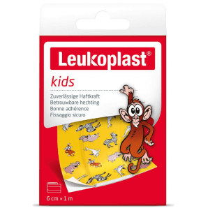Leukoplast kids 6cmx1m Rolle (1 Stk)