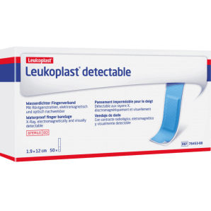 Leukoplast detectable 1.9x12cm (50 Stk)