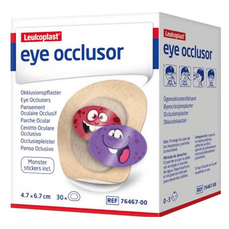 Leukoplast eye occlusor 4.7x6.7cm (30 Stk)