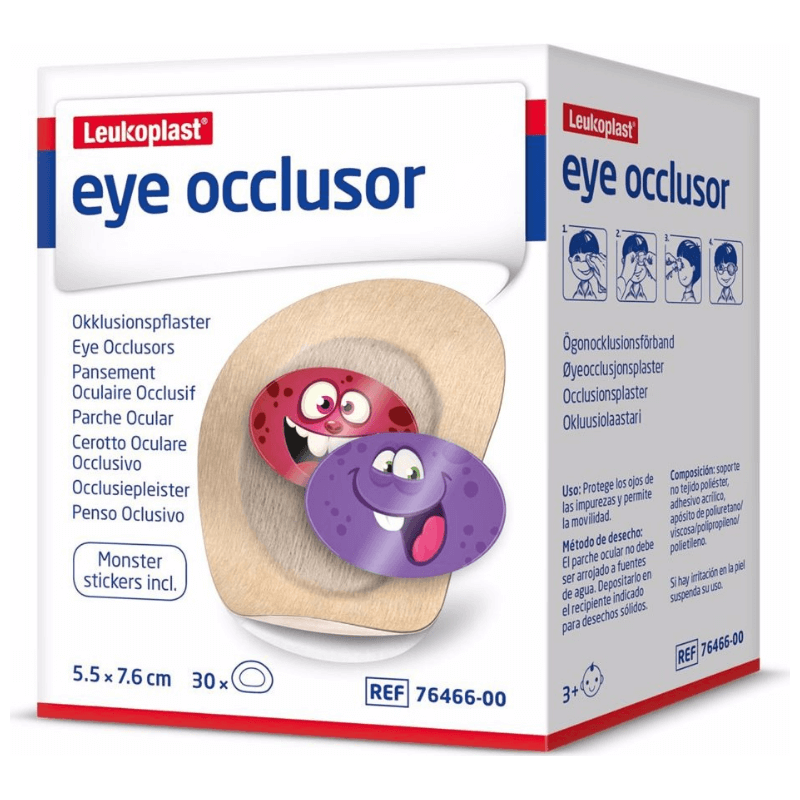 Leukoplast eye occlusor 5.5x7.6cm (30 Stk)