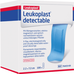 Leukoplast detectable 2.2x7.2cm (100 Stk)