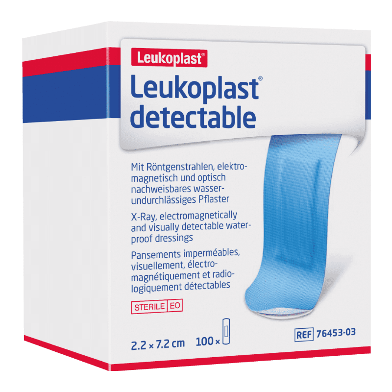 Leukoplast detectable 2.2x7.2cm (100 Stk)