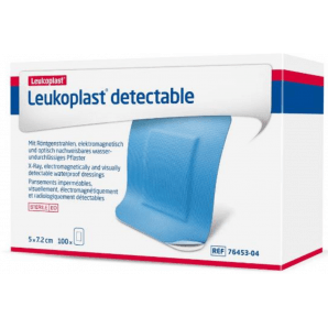 Leukoplast detectable 5x7.2cm (100 Stk)