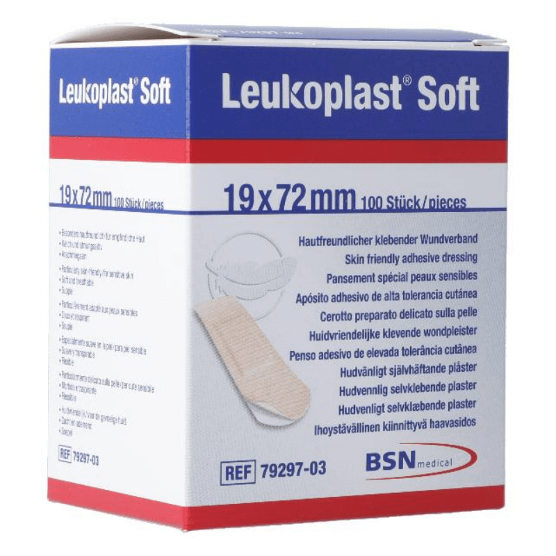 Leukoplast Soft Strips 19x72mm (100 Stk)