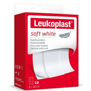 Leukoplast soft white 6x10cm (10 Stk)