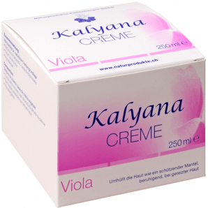 Kalyana Creme 14 mit Viola (250ml)